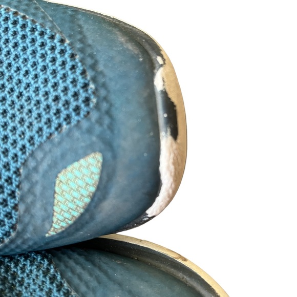 Nike Mens Free 5.0 642198-301 Blue Green Running Shoes Lace Up Low Top Size 10 - Picture 4 of 13